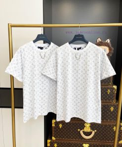 LV Collar Chain Full Logo Short Sleeved Whole Piece Purchased And Developed By Zp Original Deve 7o8suesw