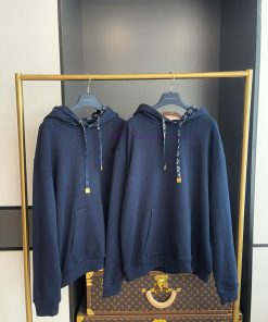 LV Logo Pocket Hooded Sweatshirt ⚠️ Complete Packaging And Shipping Of The Entire Piece Of Clot r0clchje