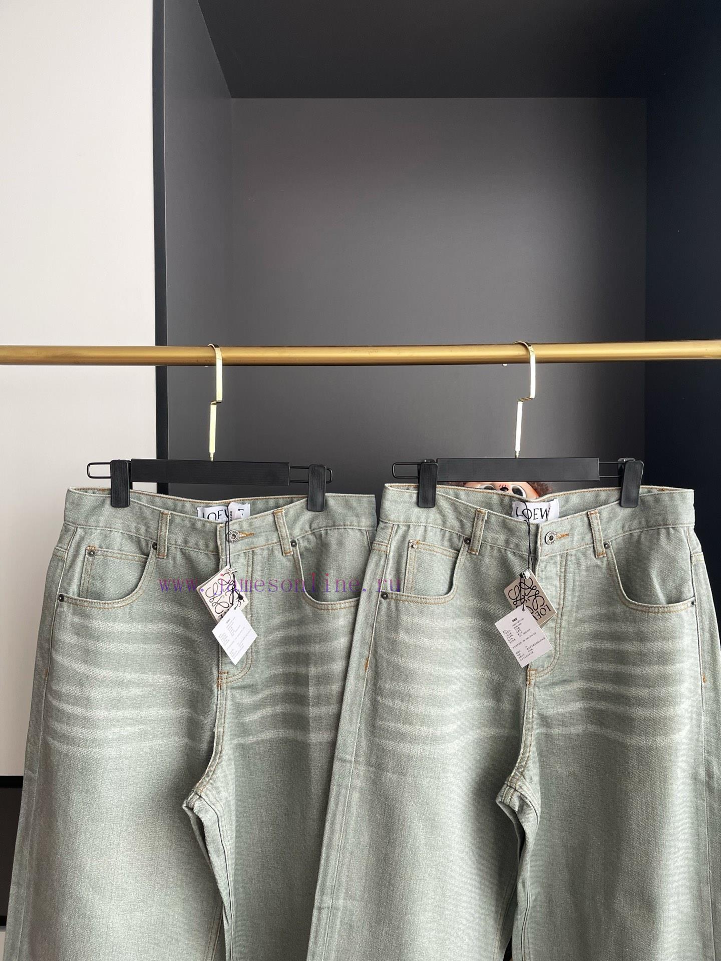 LOEWE 25SS Denim Jeans ⚠️ Complete Packaging And Shipping Of The Entire Piece Of Clothing Procu 5lt1pubq - Image 7