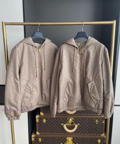 LV25SS Padded Jacquard Windproof Cotton Jacket ⚠️ Complete Packaging And Shipping Of The Entire kn8bfsx2
