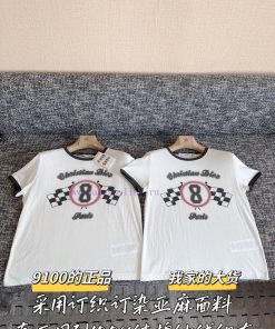 DIOR Dior 25 Early Spring Short Sleeve 9100 Purchase Zp Disassembly And Creation Customized Wea nbx2167v