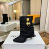 PriceAuthentic CustomizationGIVENCHY 𝐒𝐒𝐧𝐞𝐰 High-heeled Slim Heeled Boots The Most Popular On Th pujnckrv