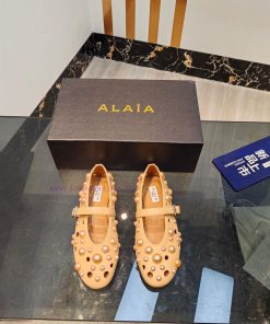 ALAIA's Latest Ballet Shoes For 2024 Featuring A Unique Heart-shaped Design And A Sexy Look On pbu1xp9w
