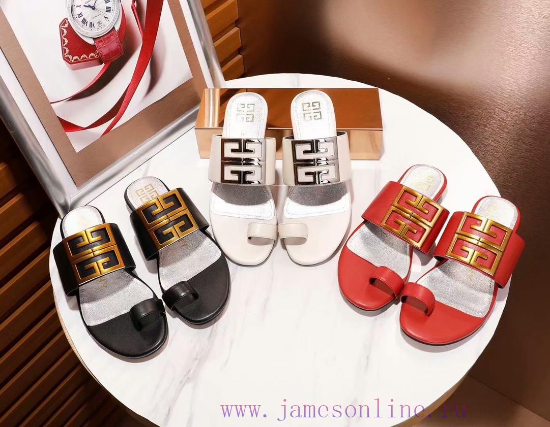 Givenchy Slippers Original Version Luxurious And Elegant Design Super Beautiful Upper Top Layer tfdxigtj - Image 2