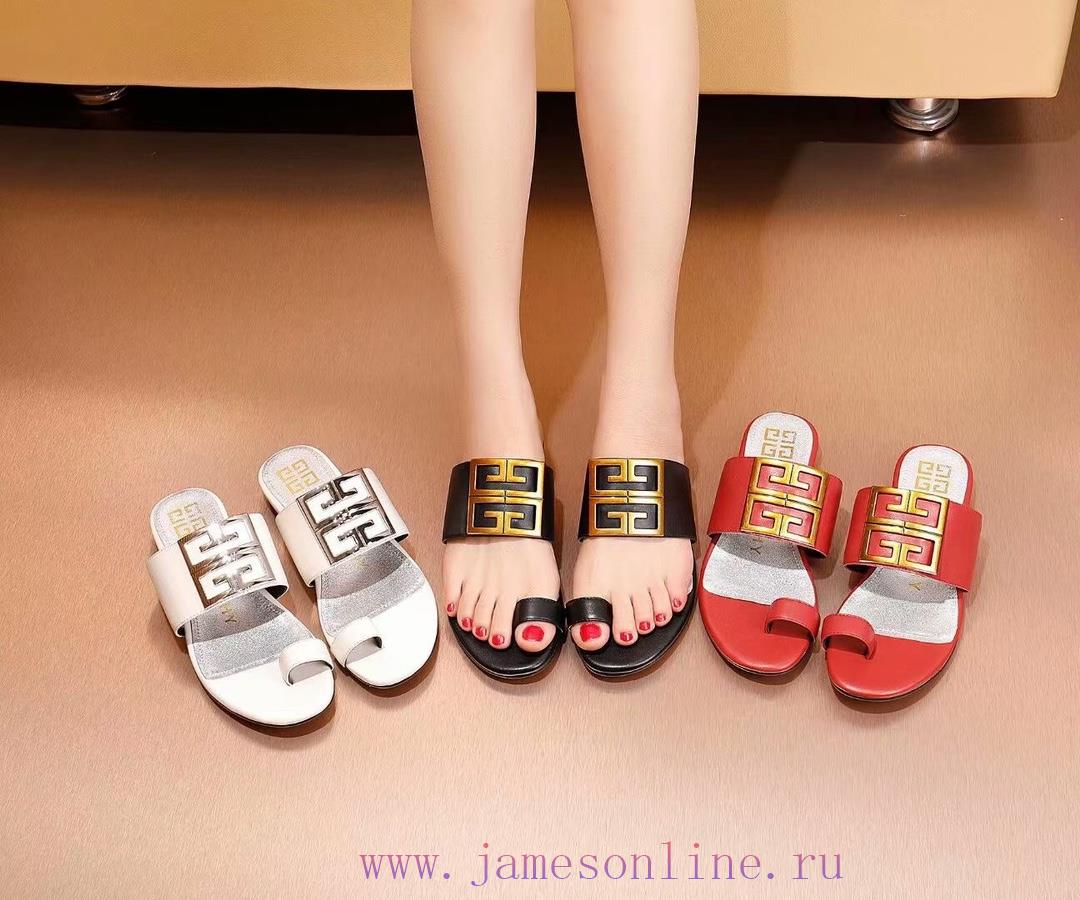 Givenchy Slippers Original Version Luxurious And Elegant Design Super Beautiful Upper Top Layer tfdxigtj - Image 3
