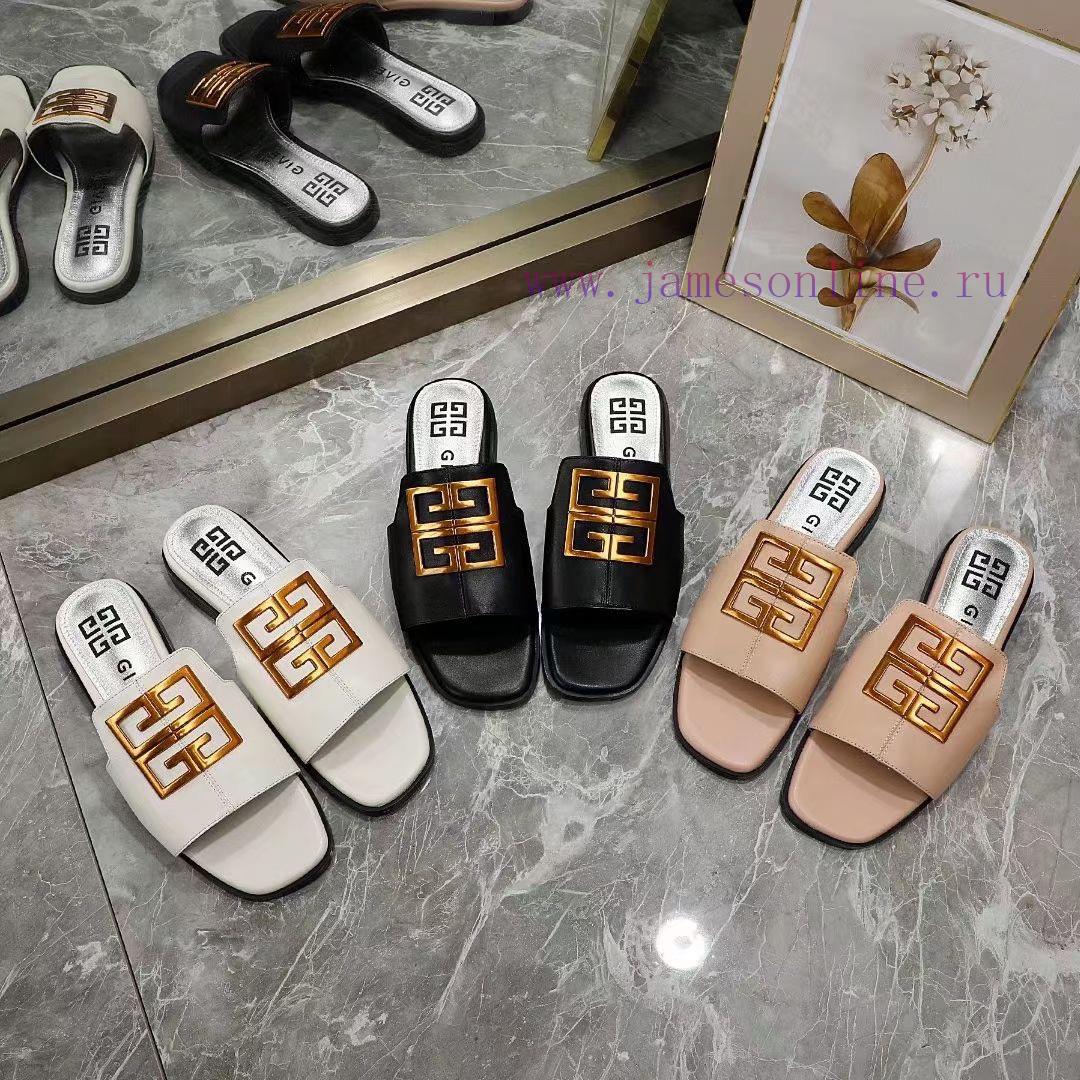 GIVENCHY/Givenchy Open Toed Flat Slippers Have Been Shipped Featuring A Metal Buckle With The B 6t71fzoy - Image 2