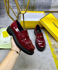 FENDI Filo Academy Loafers With Accessories And Tassel Details Adorned With Metal Stitching And q1ttcj8t