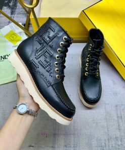 This Lace Up And Ankle Boot Jointly Created By Fendi And Red Wing Features The Iconic Loafers T kzdltqtc