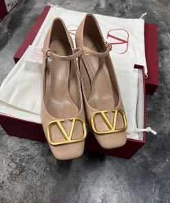Valentino's New Retro Mary Jane Single Shoe Retro Elegant | Fashion Versatile New Favorite Mary pk1l6ys1