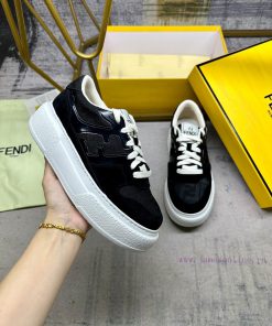FENDI MatcHermes Comes With The Latest Sports Shoes Featuring Orange FF Jacquard Fabric And Sam vpdghke4