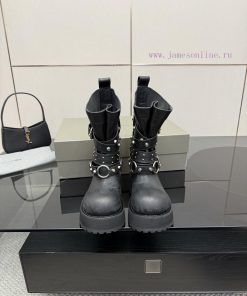 BALENCIAGA 25/Autumn/Winter Vintage Leather Thick Soled Short Boots 25 Pairs For Each Person No zlugzm4a
