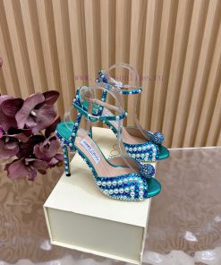 2025SSJIMMY CHOO Dinner High Heel Sandals/Single Shoes——————————Top TierThe Australian Pointed 97b19m71