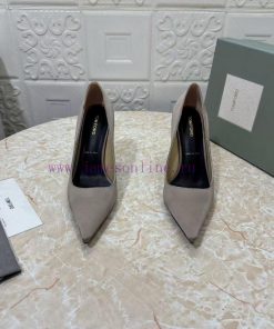 TOM FORD Top QualityNew 11 Model High Heels Single ShoesShoe Upper Made Of Genuine SilkFoot Pad mg43zs6e