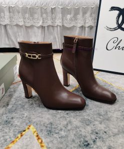 Up To The New Top Tier2025 New Buckle Decoration Side Zipper Short BootsPerfect Attention To De xok35jis