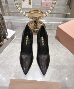 Miu Miu 26 Spring New Pointed High Heels Shallow Mouth Single ShoesM's High Heels Are So Good A 1emuz60h