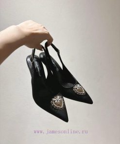 Dolce&Gabbana New Original Fabric Sheepskin Insole Genuine Leather Outsole Sizes 35-42Update Ti 7e98dvcg