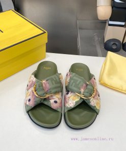 The New Classic Buckle Slippers Are Directly Beautiful To The Heart~The Iconic Metal Buckle Com xqkgjwov