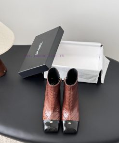 Chanel 25A High-end Handmade Workshop Series Short BootsNew Model Released Ahead Of ScheduleOri 59bka53q