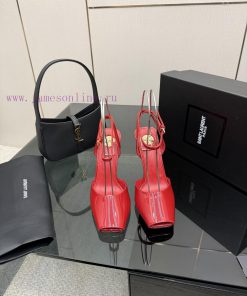 Saint Laurent 25/Spring/Summer HeatThe Brand New Square Toe Single Shoes Are Simple Yet Have A 9ml8efbv