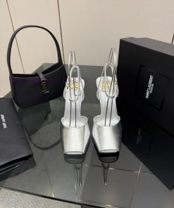 Saint Laurent 25/Spring/Summer HeatThe Brand New Square Toe Single Shoes Are Simple Yet Have A o8munzbk