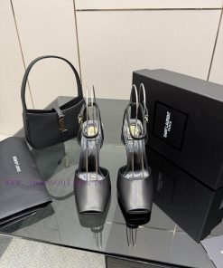 Saint Laurent 25/Spring/Summer HeatThe Brand New Square Toe Single Shoes Are Simple Yet Have A 6dzm93hv