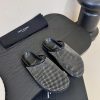 Saintlauren * 25ss Autumn/Winter Diamond Mill Half Slippers Casual ShoesThe Upper Of The Shoe I cbej6zea