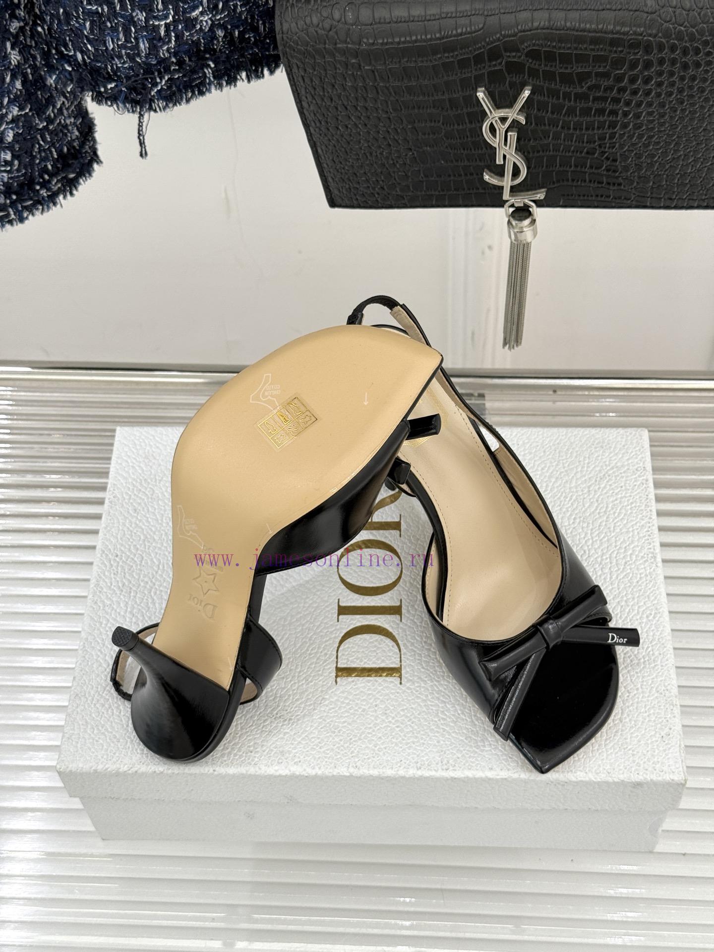 Dior/Dior 26WF Early Spring New Bow CollectionFish Mouth SandalsWhen The Early Spring Morning L 7h2r9ctr - Image 10