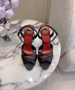 Slippers And Sandals 350Saint Laurent YSL Yang Shulin's New Pointed High-heeled Sandals Are A B 8cnzvfq6
