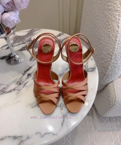 Slippers And Sandals 350Saint Laurent YSL Yang Shulin's New Pointed High-heeled Sandals Are A B eio4tkp7