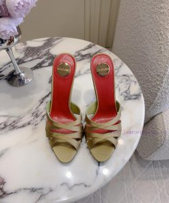Slippers And Sandals 350Saint Laurent YSL Yang Shulin's New Pointed High-heeled Sandals Are A B n5b4tq7l