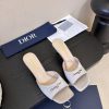 Dior | Dior's Early Spring New Product Runway Show Fake Style Flat Slippers Hard Goods New Purc 04pococs