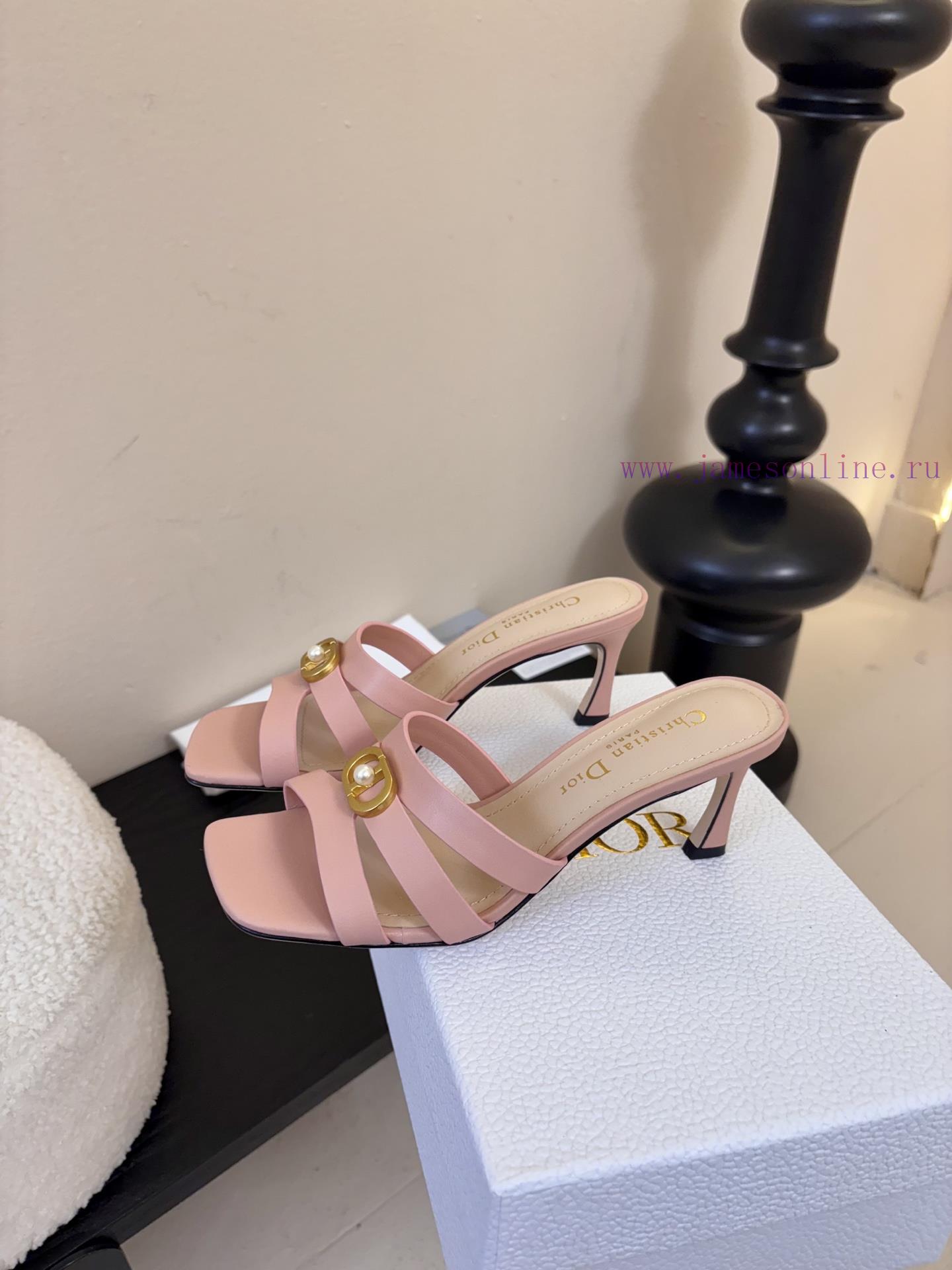 Dior | Dior's Early Spring New Product Runway Show Fake Style Flat Slippers Hard Goods New Purc am8qfmvo - Image 6