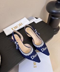 Dior | Dior Early Spring New Product Fashion Show CD Embroidered Logo Sandals Hard Goods New Pu t5xsj6xu