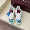 Gucci 2026 Early Spring New Couple Collection Re Web Lace Up Casual Sneakers Gucci Letter Logo uosd6mi2
