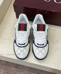 Gucci 2026 Early Spring New Couple Collection Re Web Lace Up Casual Sneakers Gucci Letter Logo xg8bsx22