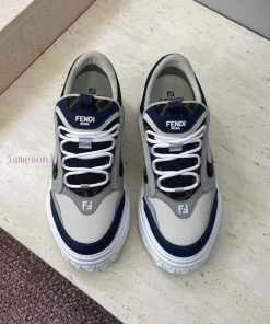 FENDI 2026 Early Spring New Collection Force Lace Casual Sports Men's Shoes F Home Letter Logo depd5nzn