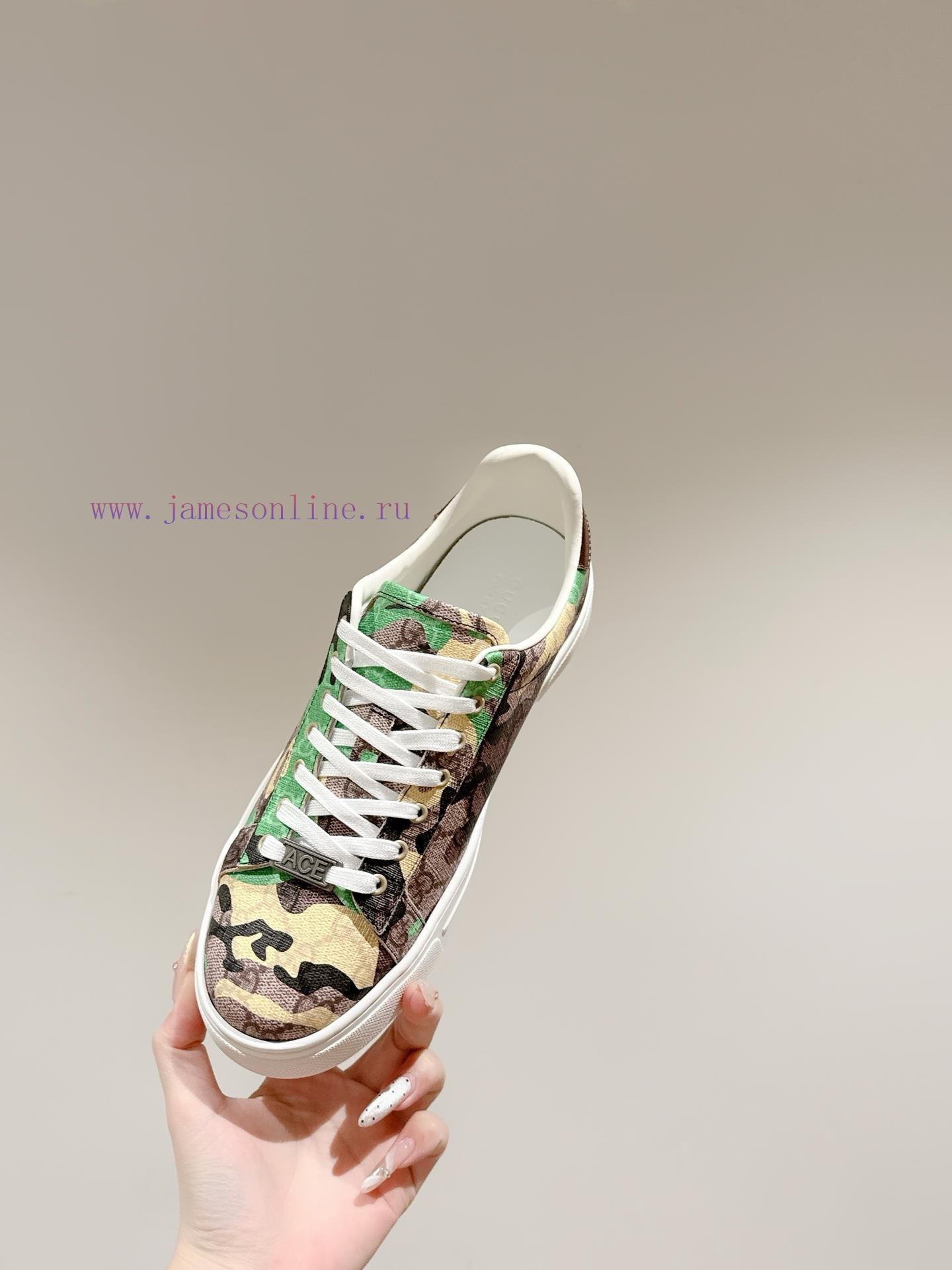MaleGucci's Latest Ace Series Little Bee Little White Shoes Couple's Casual Sports ShoesSince G fzyr24tb - Image 6
