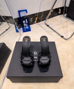 Balmain Autumn/Winter 2026 Fashion Show Lips Fashionable High Heels Slippers———————————𝘽𝙖𝙡𝙢𝙖𝙞𝙣 j8jnhzbk