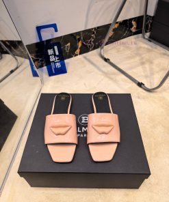 Balmain Autumn/Winter 2026 Fashion Lips Trendy Flat Slippers———————————𝘽𝙖𝙡𝙢𝙖𝙞𝙣 Balmain Is Becom hv9xwajj
