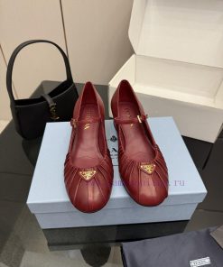 Prada 26 Is Popular 🟠🟤 Mary Jane Shoes Various Bloggers Have Showcased Customized Imported Shee hx1akdqr