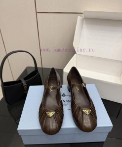 Prada 26 Is Popular 🟠🟤 Mary Jane Shoes Various Bloggers Have Showcased Customized Imported Shee wirqq9cg