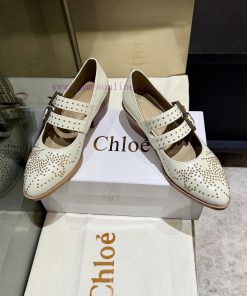 High Heels Upgraded Version Of Baozi Single Shoes Is HereChloe's Latest Rivet DesignOriginal Pr n0nolkan