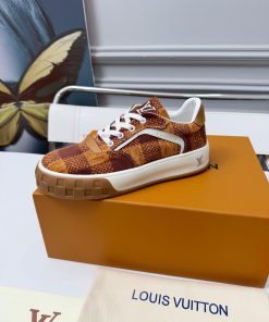 2025LV Louis Vuitton Thick Soled Casual Board Shoes Original Version 11 Beautifully Packaged [C 2yca3u9d