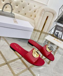 Early Spring New Dior Leather Face Sheepskin Inner Nine Colors Available In Sizes 35-42 Rubber v0kj9f4n
