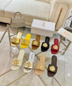 Early Spring New Dior Leather Face Sheepskin Inner Nine Colors Available In Sizes 35-42 Rubber mzac6plq