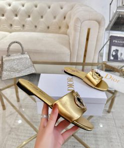 Early Spring New Dior Leather Face Sheepskin Inner Nine Colors Available In Sizes 35-42 Rubber te5zltg7