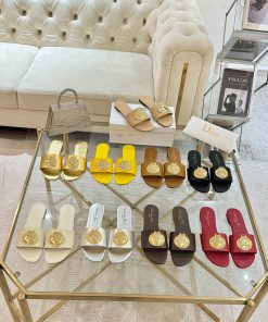 Early Spring New Dior Leather Face Sheepskin Inner Nine Colors Available In Sizes 35-42 Rubber c8slpoou