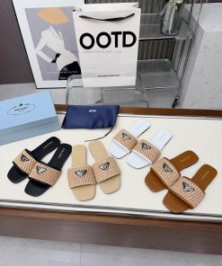 Pujia PRADA New Woven Shoe Upper Sheepskin Inner Size 35-43 Leather Sole 270Update Time: Januar 2jqamru0
