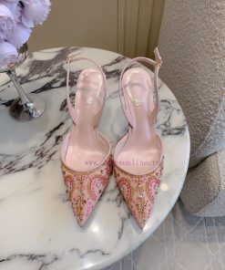 Ren * Caovell * Heavy Industry Crystal Series High Heels Bling Bling Bling Exquisite And Stunni pxv073gs