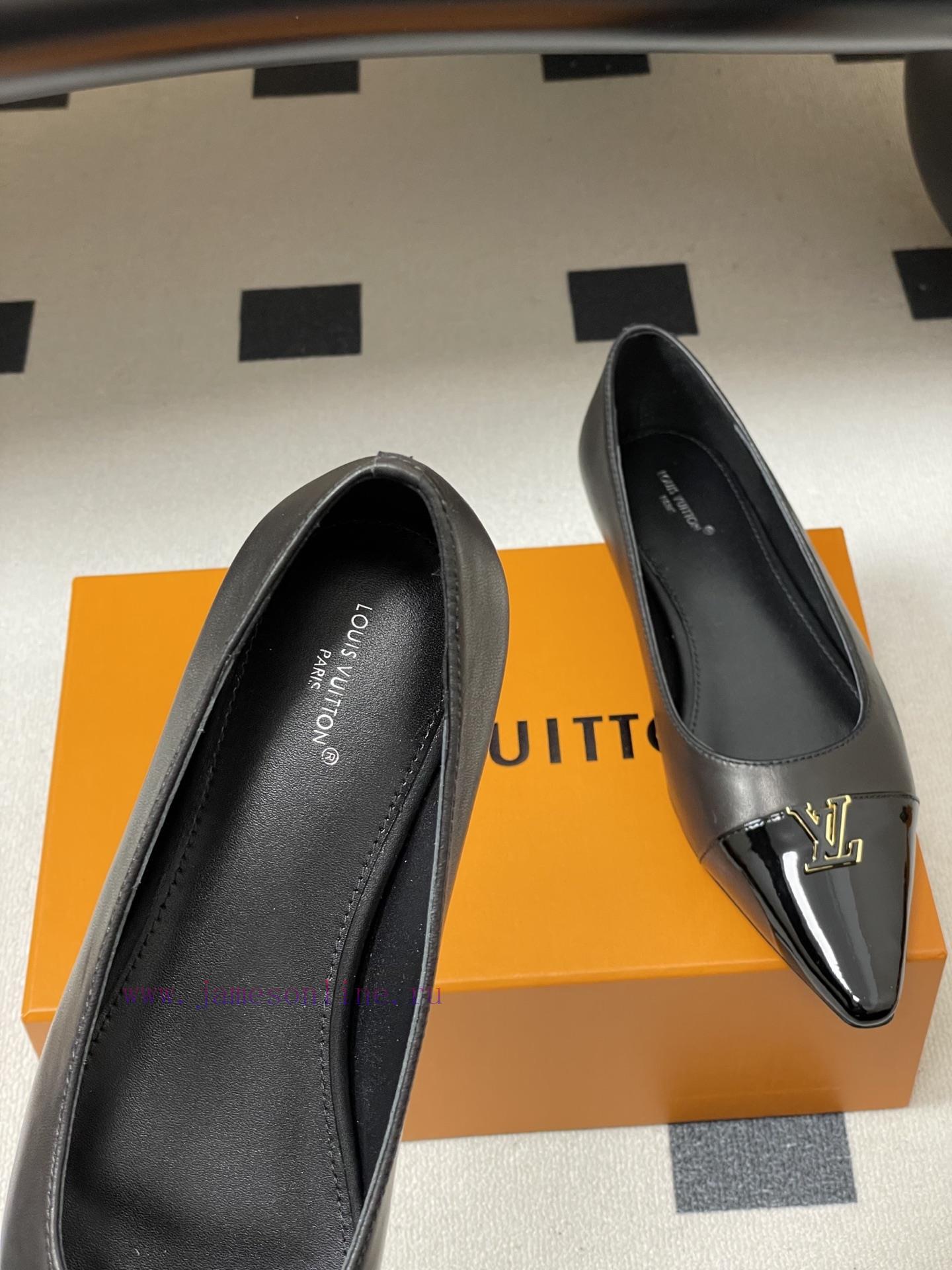26ss Spring/Summer New LOUIS VUITTON Louis Vuitton LV Color Blocked High Heels Collection Class dllzibdh - Image 8